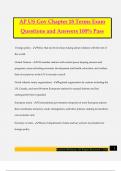 AP US Gov Chapter 18 Terms Exam Questions and Answers 100% Pass