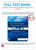 Test Bank for Pharmacology and the Nursing Process 10th Edition By Linda Lilley, Shelly Collins, and Julie Snyder isbn-9780323827973  All Chapters with Answers and Rationales Success Guarantee