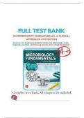 Test Bank For Microbiology Fundamentals A Clinical Approach 2024 Release Marjorie Kelly Cowan, Heidi Smith and Jennifer Lusk Chapter 1-22 | Complete Solution Guide.