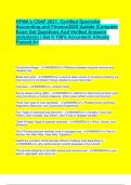 HFMA's CSAF 2021, Certified Specialist  Accounting and Finance2025 Update |Complete  Exam Set Questions And Verified Answers  (solutions) | Get It 100% Accurate!!| Already  Passed A+ Contribution Margin - ANSWER>>Difference between marginal r