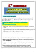 AHIP 2025 Final Exam Questions and 100% verified  Answers |guaranteed pass!!