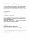 2024/2025 HESI Maternity OB Exam Questions and Answers (A++)