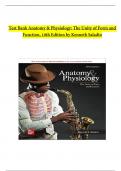 Anatomy & Physiology: The Unity of Form and Function (10th Ed) by Saladin – Updated Chapters 1-29 Exam Bank with Verified Answers