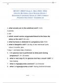 NR 327/ NR327 EXAM 1: (NEW 2025/ 2026 UPDATE) MATERNAL-CHILD NURSING REVIEW | QUESTIONS & ANSWERS| GRADE A| 100% CORRECT (VERIFIED SOLUTIONS)- CHAMBERLAIN