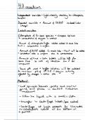 Topic 5 Hill Reaction