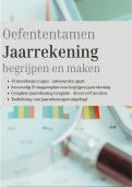 Oefentoets Jaarrekening maken en begrijpen - 43 meerkeuzevragen en antw. + stappenplan + voorbeeld template + toelichting uitgelegd