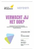 Adviesrapport VVZ (cijfer: 7,7)