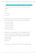 TEAS MATH QUESTIONS AND ANSWERS GUARANTEED PASS! 2025 REVIEW