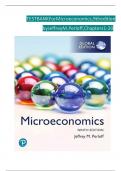 TEST BANK FOR MICROECONOMICS 7TH EDITION By jeffrey M. Perloff - ComPlete All Chapters (VERIFIED)