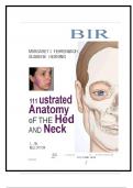 TEST BANK FOR ILLUSTRATED ANATOMY OF THE HEAD AND NECK 5TH EDITION BY MARGARET J.FEHRENBACH (ALL CHAPTERS COVERED) (GRADED A+)