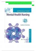 Test Bank for Introductory Mental Health Nursing 5th Edition by Womble Kincheloe All Chapters 1-19 ||Complete A+ Guide