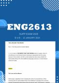 ENG2613 SUPP EXAM-PORTFOLIO DUE 22 JANUARY 2025 ALL REFERENCES INCLUDED