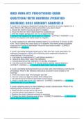 MED SURG ATI PROCTORED EXAM QUESTIONS WITH ANSWERS (VERIFIED ANSWERS) 2025 ALREADY GRADED A 