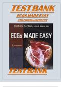 ECGs Made Easy 6th Edition by Barbara Aehlert Test Bank