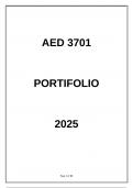 AED3701  JAN/FEB 2025