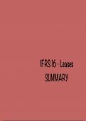 Detailed IFRS 16 - Leases Summary