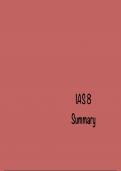 Detailed IAS 8 - Accounting Policies, Changes in Accounting Estimates, and Errors Summary