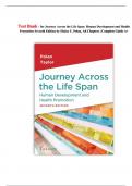 Test Bank - for Journey Across the Life Span: Human Development and Health Promotion Seventh Edition by Elaine U. Polan, All Chapters || Complete Guide A+ 2025