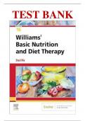 WILLIAMS’ BASIC NUTRITION AND DIET THERAPY 16TH EDITION Test  Bank