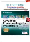 FULL TEST BANK For Advanced Pharmacology for Prescribers 1st Edition by BCACP Luu, Brent Q., PharmD Latest Update Graded A+     