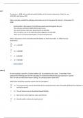 ACCOUNTING 234 Quiz 6 (Latest Update) Questions and Verified Answers (GRADED A)