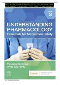 Test Bank for Understanding Pharmacology Essentials for Medication Safety, 3rd Edition by M. Linda Workman & LaCharity, All Chapters Covered