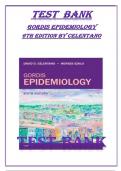 TEST  BANK GORDIS EPIDEMIOLOGY 6TH EDITION BY CELENTANO