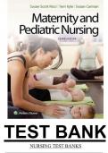 Test Bank Maternity And Pediatric Nursing 3rd Edition By Susan Ricci, Theresa Kyle, and Susan Carman