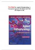 Test Bank For Applied Pathophysiology A Conceptual Approach 4th Edition Judi Nath All Chapters (1-20) || A+ ULTIMATE GUIDE 2025