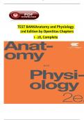 Test Bank For Anatomy and Physiology 2nd Edition by OpenStax, All 1-28 Chapters Covered ,Latest Edition