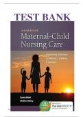 Test Bank for Maternal Child nursing Care second Edition 