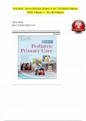 TEST BANK FOR BURNS’PEDIATRIC PRIMARY CARE, 7TH EDITION, DAWN GARZON MAAKS, NANCY STARR, MARGARET BRADY, NAN GAYLORD, MARTHA DRIESSNACK, KAREN DUDERSTADT