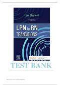 Test Bank by Claywell: Nursing LPN to RN Transitions, 5th Edition. All Chapters with correct Answers