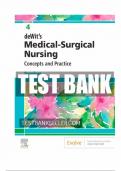 TEST BANK For Dewit's Medical-Surgical Nursing, Concepts and Practice, 4th Edition (Stromberg, 2023), Verified Chapters 1 - 49, Complete Newest Version