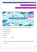 Pharmacology 1st Edition 2025 Questions and Highly Approved Answers 