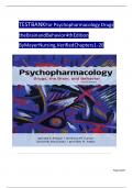 Test Bank For Psychopharmacology Drugs the Brain and Behavior 4th Edition By Meyer Nursing