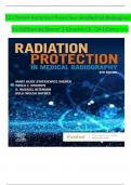 Radiation Protection in Medical Radiography 8th Edition Sherer Test Bank