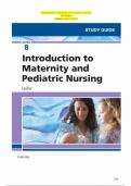 Test Bank for Introduction to Maternity and Pediatric Nursing 9th Edition BY Gloria Leifer Chapter 1-34 Newest Version 2024