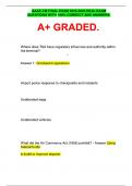 AAAE CM FINAL EXAM 2025-2026 REAL EXAM QUESTIONS WITH 100% CORRECT AND VERIFED ANSWERS.   A+ GRADED.