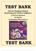 TEST BANK For Introduction to Maternity and Pediatric Nursing 9th Edition BY Gloria Leifer |Complete Chapters 1 - 34 | 100 % Verified Newest Version