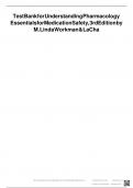 Test Bank For Understanding Pharmacology 3rd Edition by M. Linda Workman , Linda A. LaCharity||ISBN NO:10,0323793509||ISBN NO:13,978-0323793506||All Chapters Covered||A+ Guide.