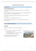 Samenvatting ontwerptheorie - IA, AR, STEDENBOUW, GES