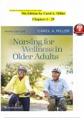 Test Bank -Nursing for Wellness in Older Adults 8th Edition by Carol A. Miller 9781496368287-