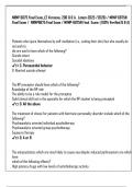 NRNP 6675 Final Exam (2 Versions, 200 Q & A,  Latest-2025 /2026) / NRNP 6675N Final Exam /  NRNP6675 Final Exam / NRNP-6675N Final  Exam: | 100% Verified Q & A|