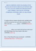 ARGUS CERTIFICATION EXAM,PRACTICE  EXAM AND STUDYGUIDE EXAM NEWEST 2025  ACTUAL EXAM COMPLETE 300 QUESTIONS  AND CORRECT DETAILED ANSWERS (VERIFIED ANSWERS) |100% GUARANTEED  PASS!