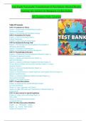 Test bank For Varcarolis' Foundations of Psychiatric-Mental Health Nursing 9th Edition by Margaret Jordan Halter Chapter 1-36 Completed 9780323697088 Newest 2025 Edition Instant Download PDF