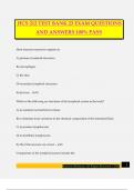 HCS 212 TEST BANK 23 EXAM QUESTIONS AND ANSWERS 100% PASS