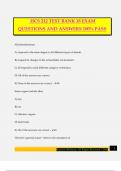 HCS 212 TEST BANK 18 EXAM QUESTIONS AND ANSWERS 100% PASS