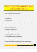 HCS 212 TEST BANK 5 EXAM QUESTIONS AND ANSWERS 100% PASS