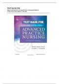 test bank for hamric and hansons advanced practice nursing 6thedition by mary fran tracy eileen t.o grady